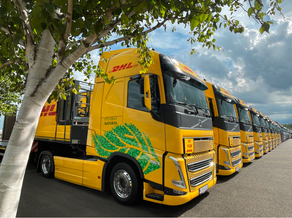 DHL riduce le emissioni di carbonio dei cargo di Formula 1® dell'83% in media